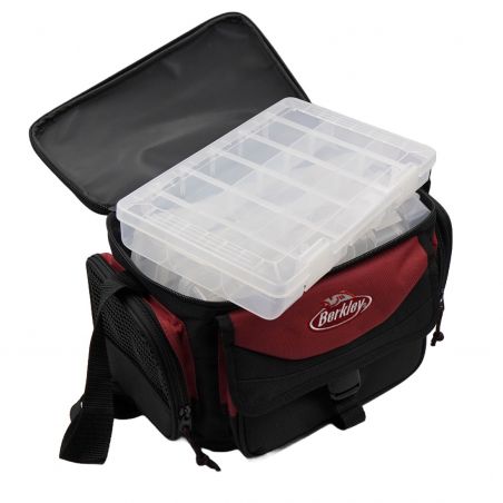 Berkley System Bag + 4 boxes Red/Black