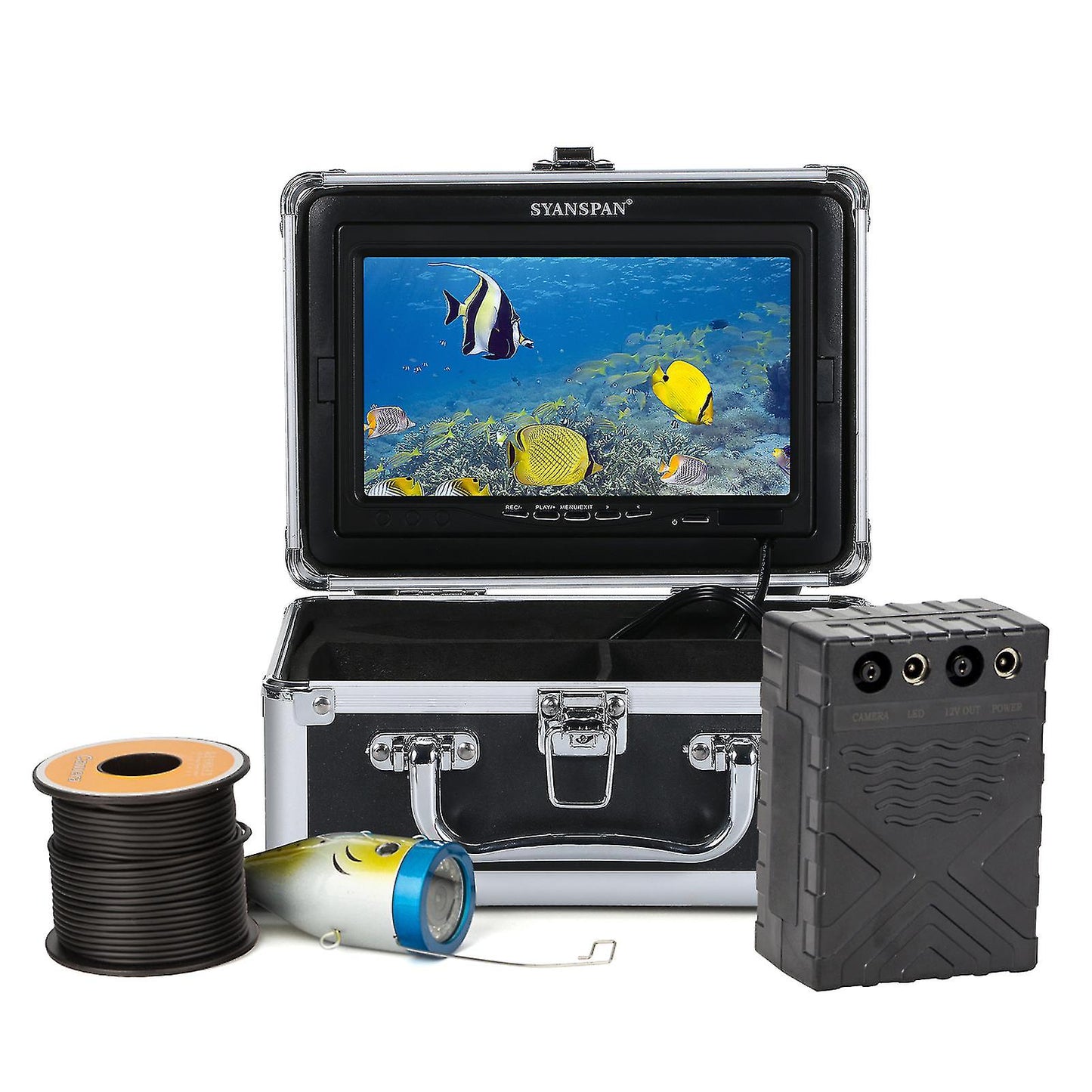 Fiskekamera 7'' display LCD-skärm