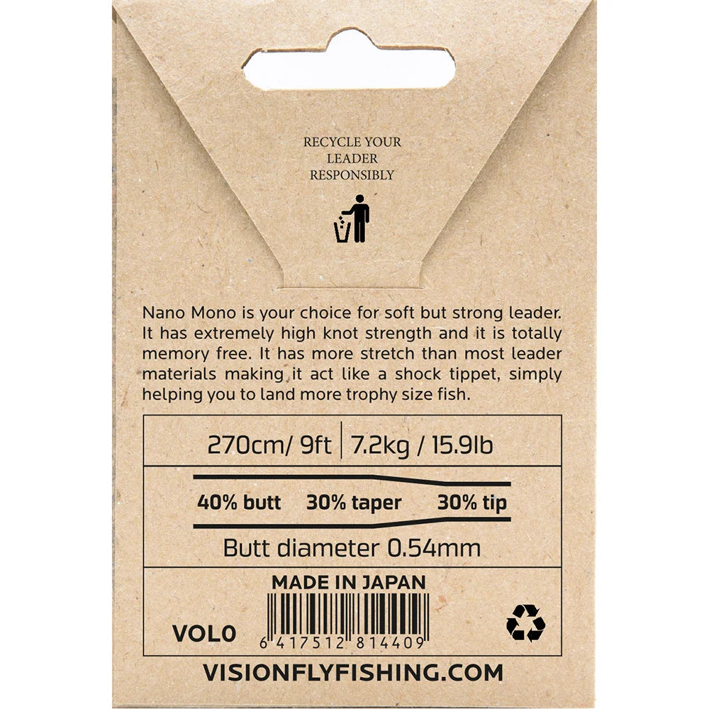 Vision Nano Mono Leader 5X - 0.15mm - 2.3kg