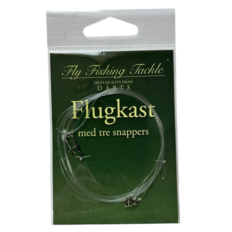 Flugkast med tre snappers