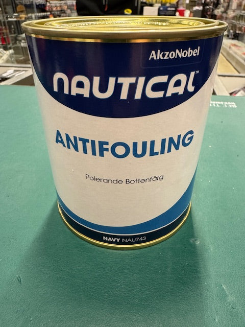 AkzoNobel Nautical Polerande Bottenfärg NAVY NAU743 750ml