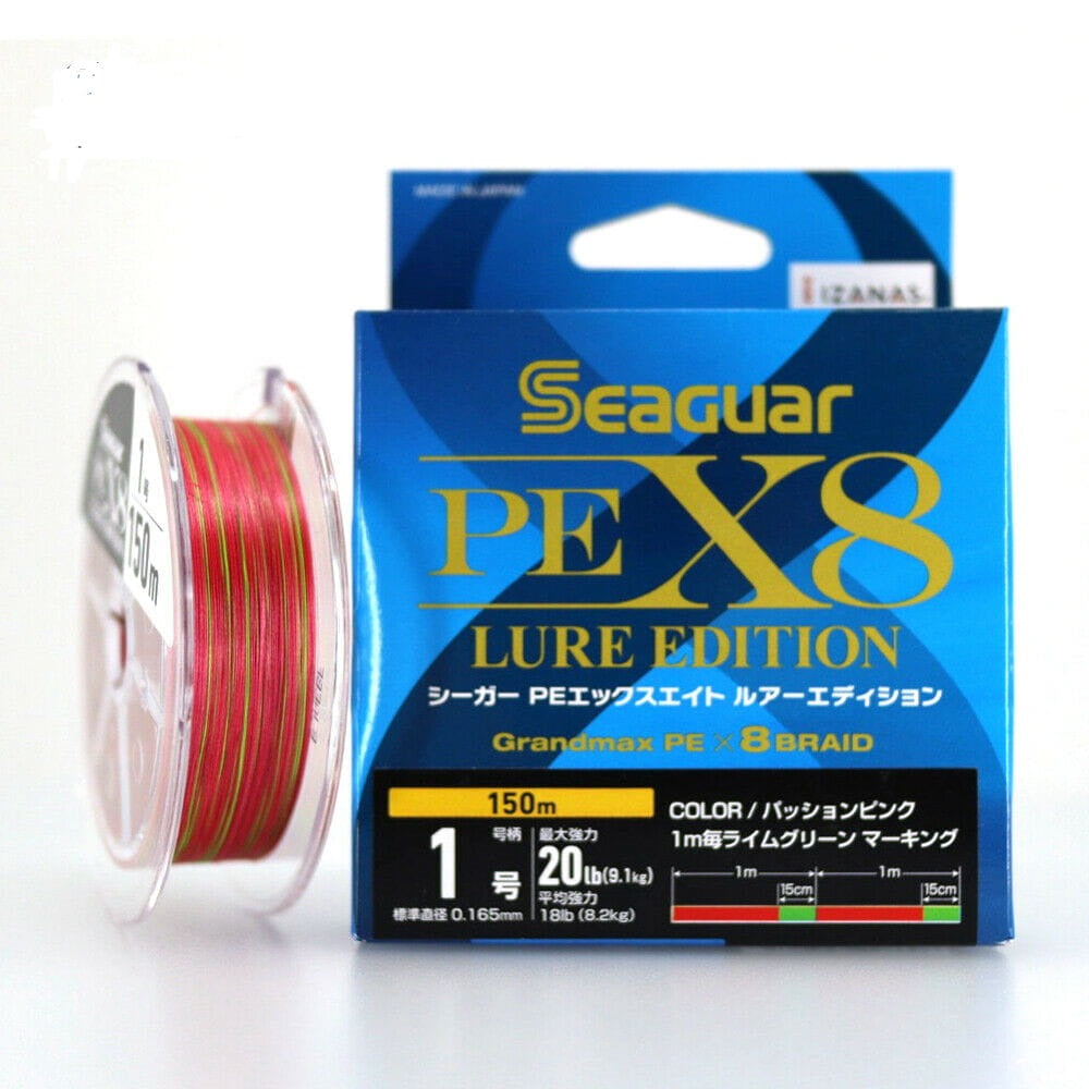Seaguar PE X8 Lure Edition Tvåfärgad Flätlina