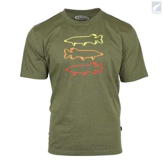 Vision Pike T-Shirt Olivgrön